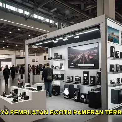 biaya pembuatan booth pameran terbaik